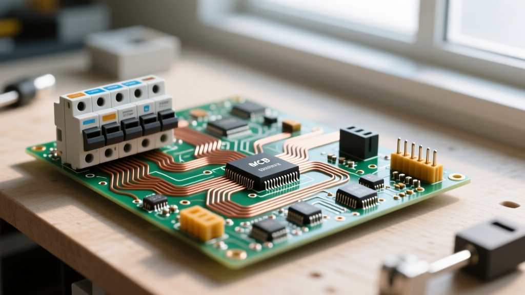 Designing an Electronic MCB Circuit Breaker: Topology, Trip Curves, and Bench Testing