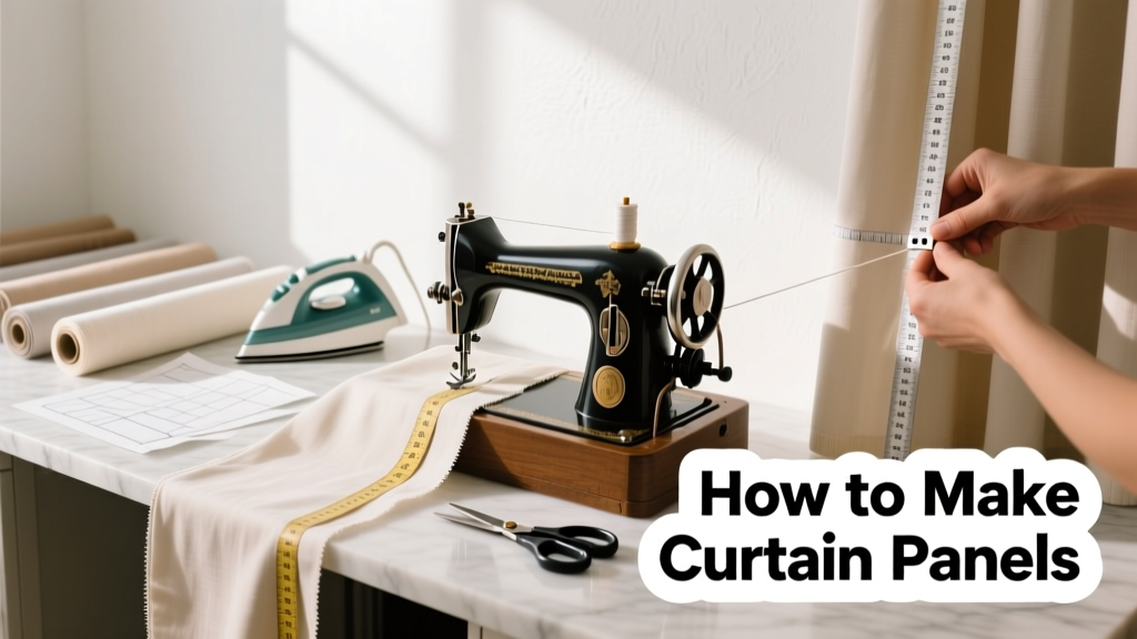How to Make Curtain Panels: A Step-by-Step Sewing Guide