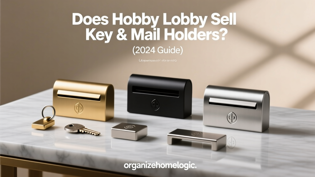 Does Hobby Lobby Sell Key & Mail Holders? (2024 Guide)