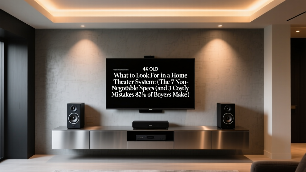 Home Theater System Buying Guide: 7 Must-Know Specs