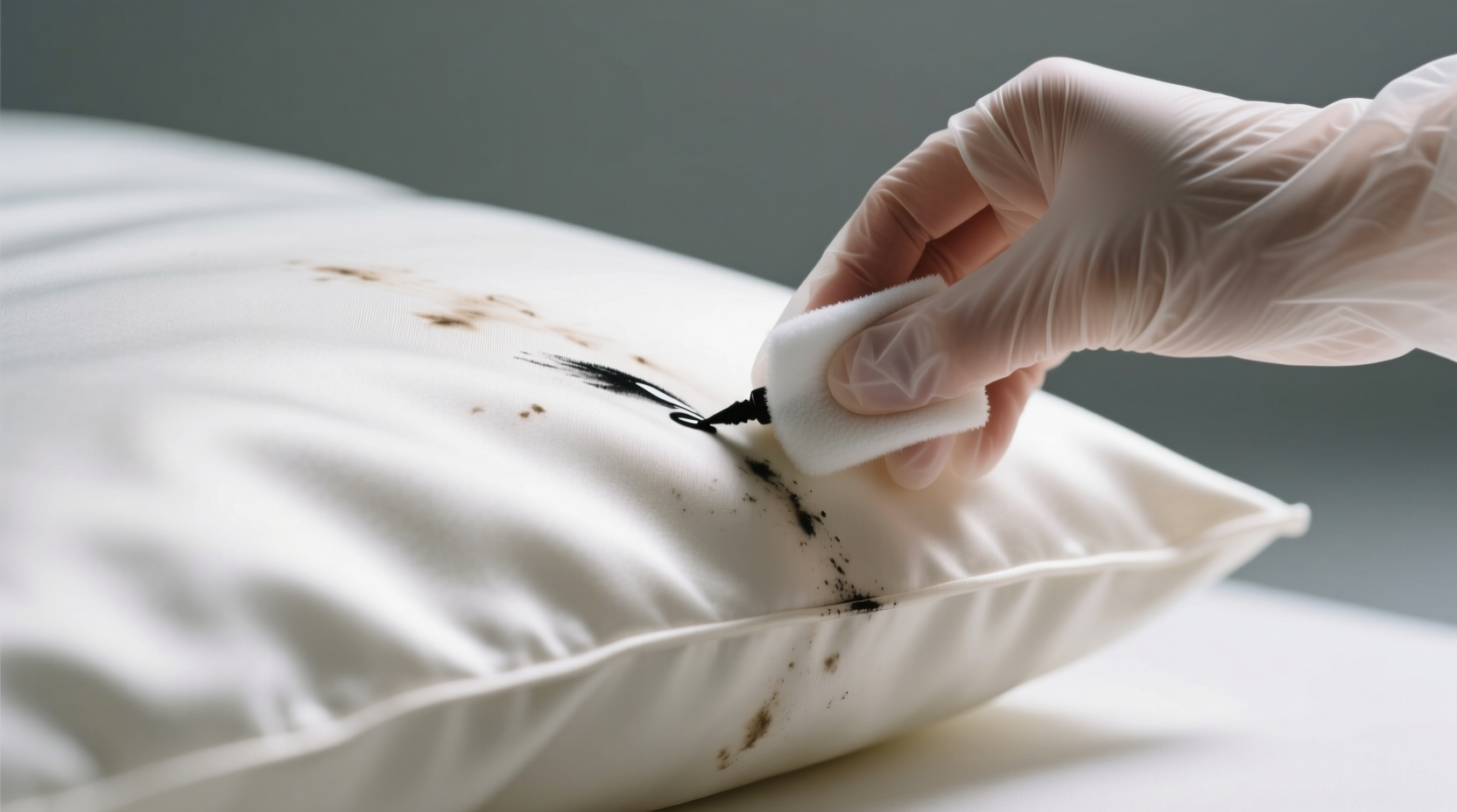how to remove eyeliner from silk pillowcases