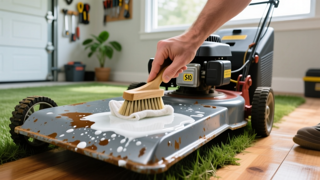 Tested Guide: How to Get Paint Out of Lawn Mower Fast