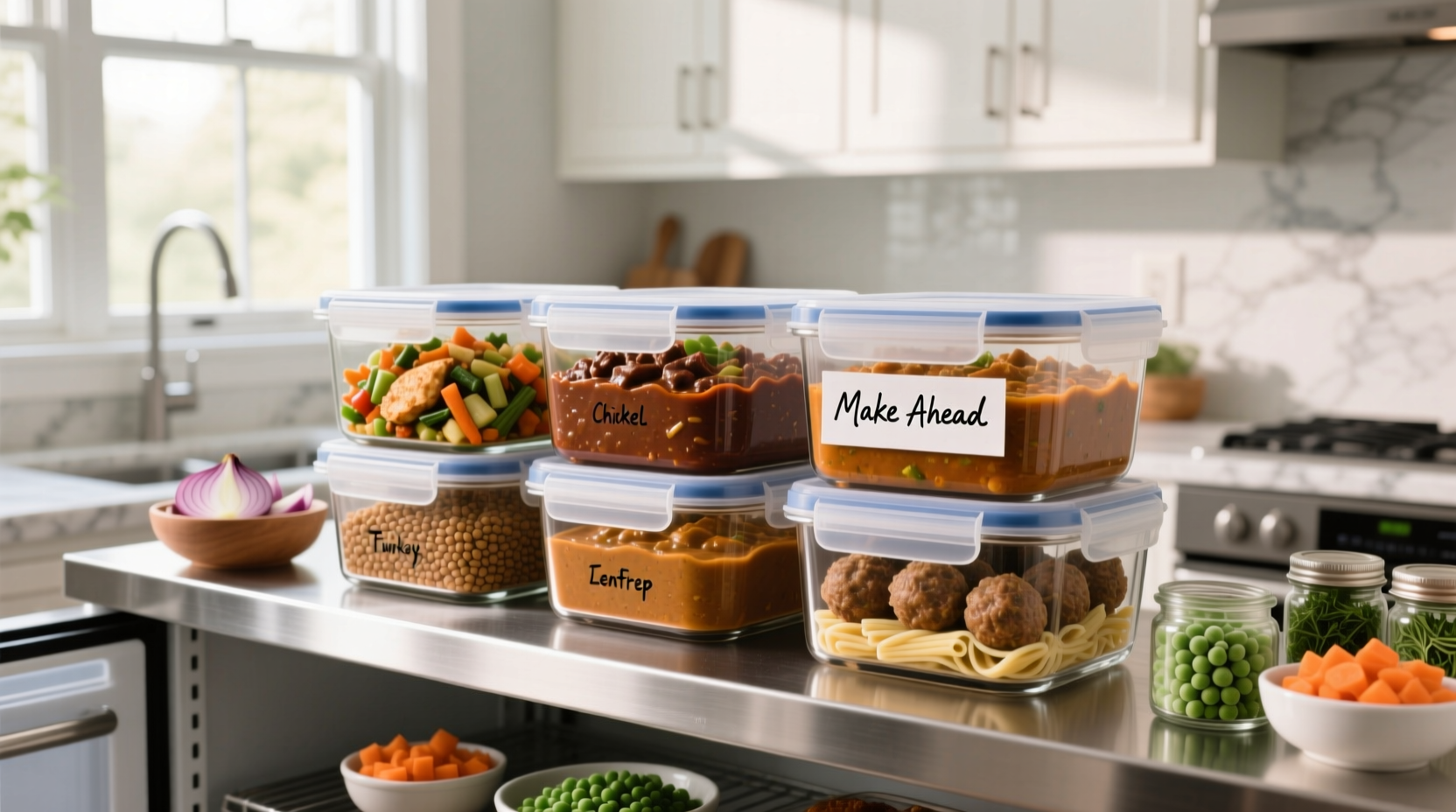 make ahead freezer dinners