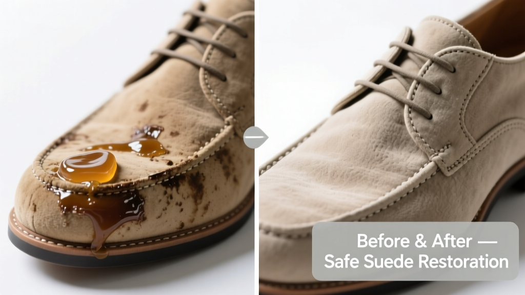 How to Remove Gum from Suede Shoes or Jacket Safely