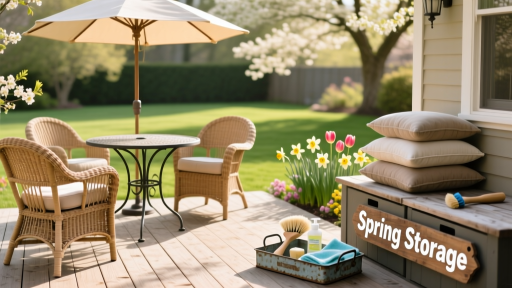 May Patio Furniture Prep: Spring Maintenance Checklist