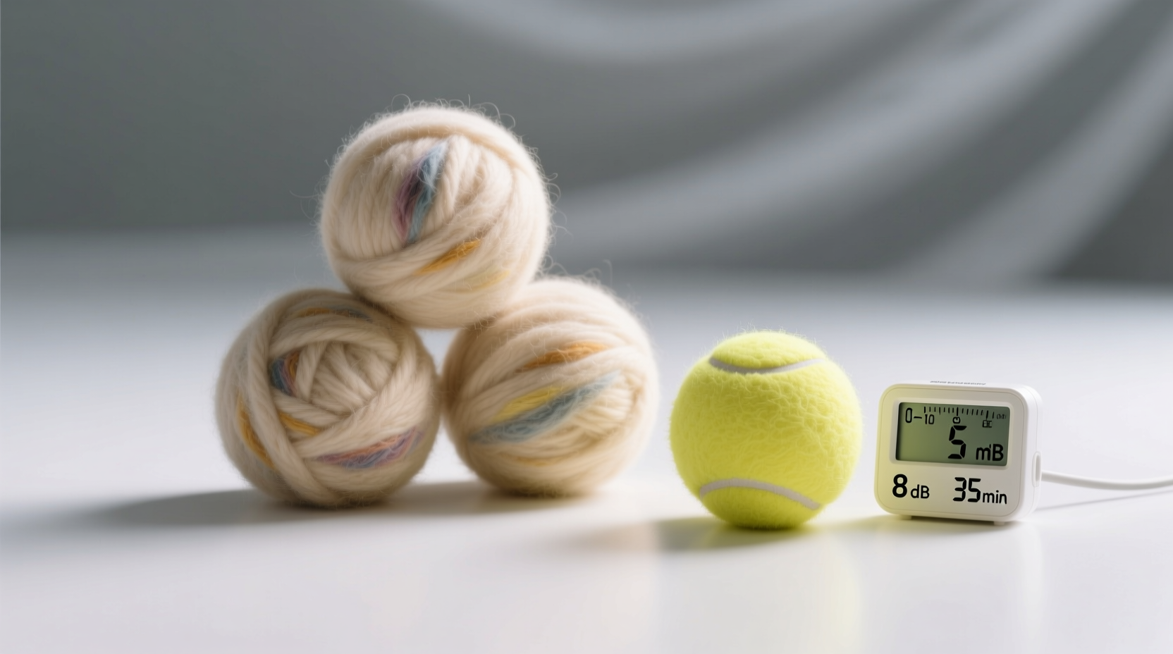 wool dryer balls vs tennis balls the noise truth