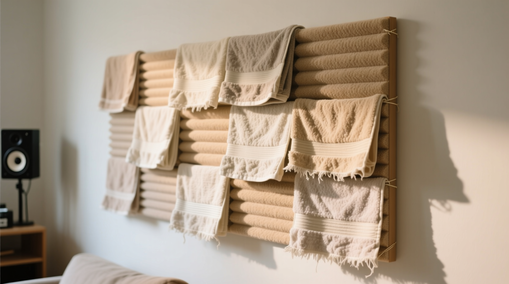 old towels are the best material for cheap diy sound ab