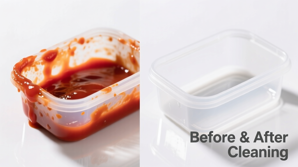 How to Remove Tomato Sauce from Plastic Containers
