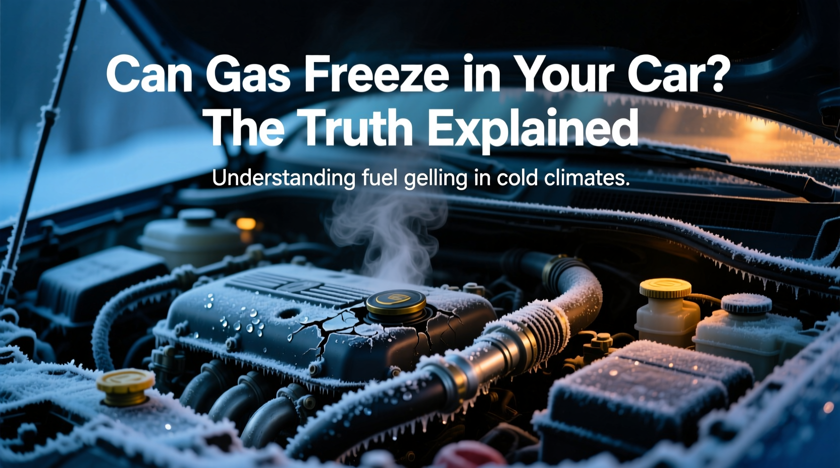 can gas freeze in your car