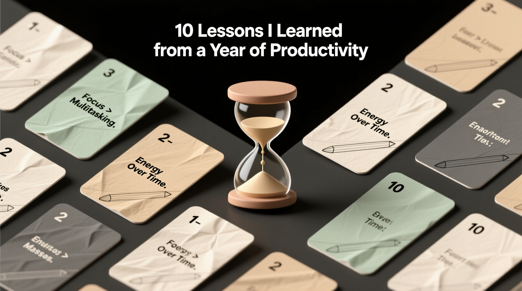 10 lessons i learned from a year of productivity experi