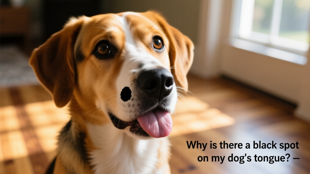 Why Is There a Black Spot on My Dog's Tongue?