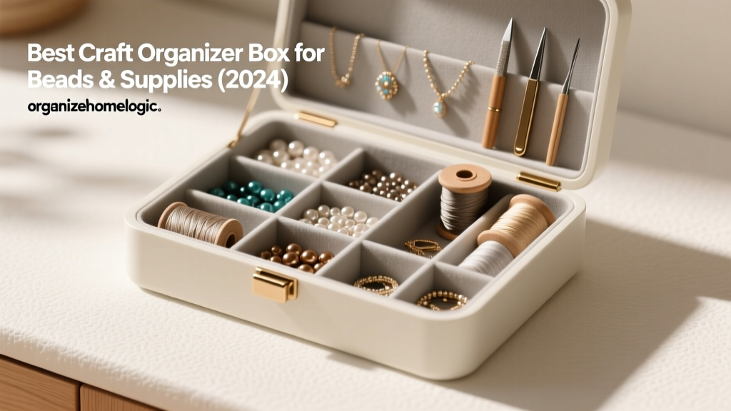 Best Craft Organizer Box for Beads & Supplies (2024)