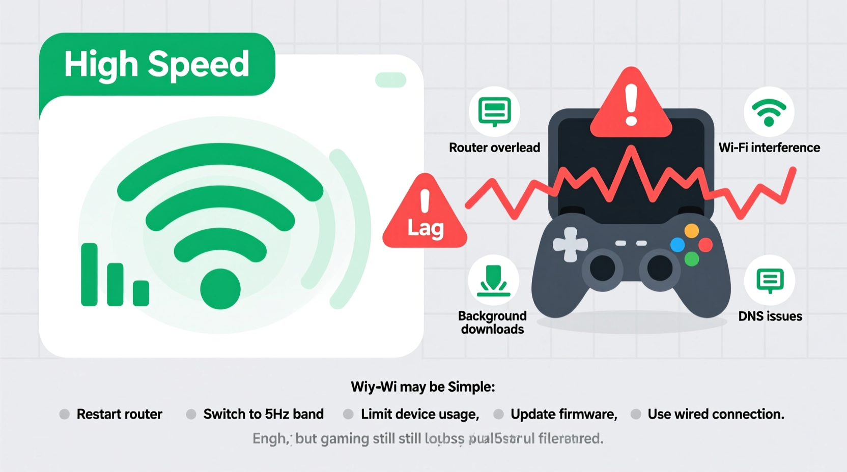 why is my wifi fast but gaming lags simple fixes for packet loss
