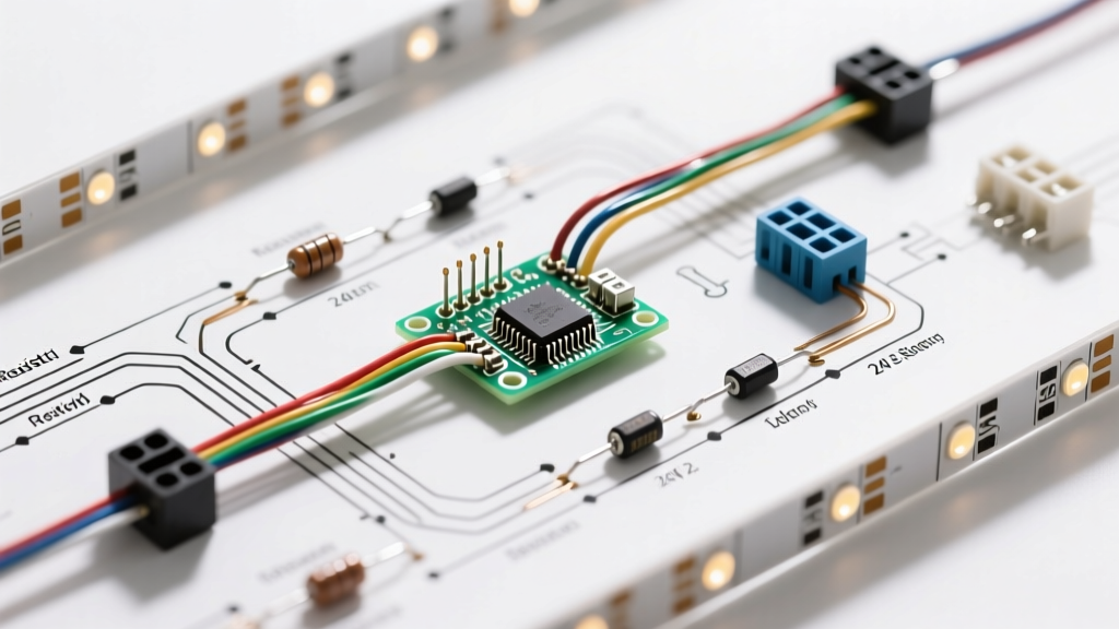 How to Wire Lights in a Series: 24V LED Strips & Mains Circuit Warnings