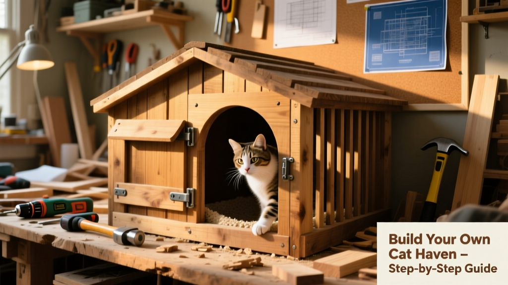DIY Litter Box Enclosure for Cats