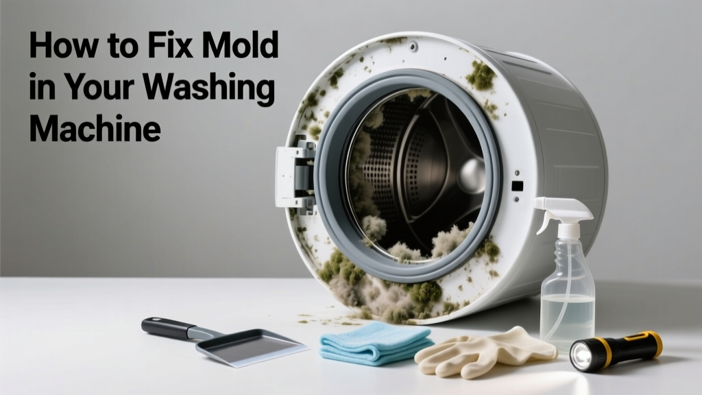 How to Fix Mold in Your Washing Machine