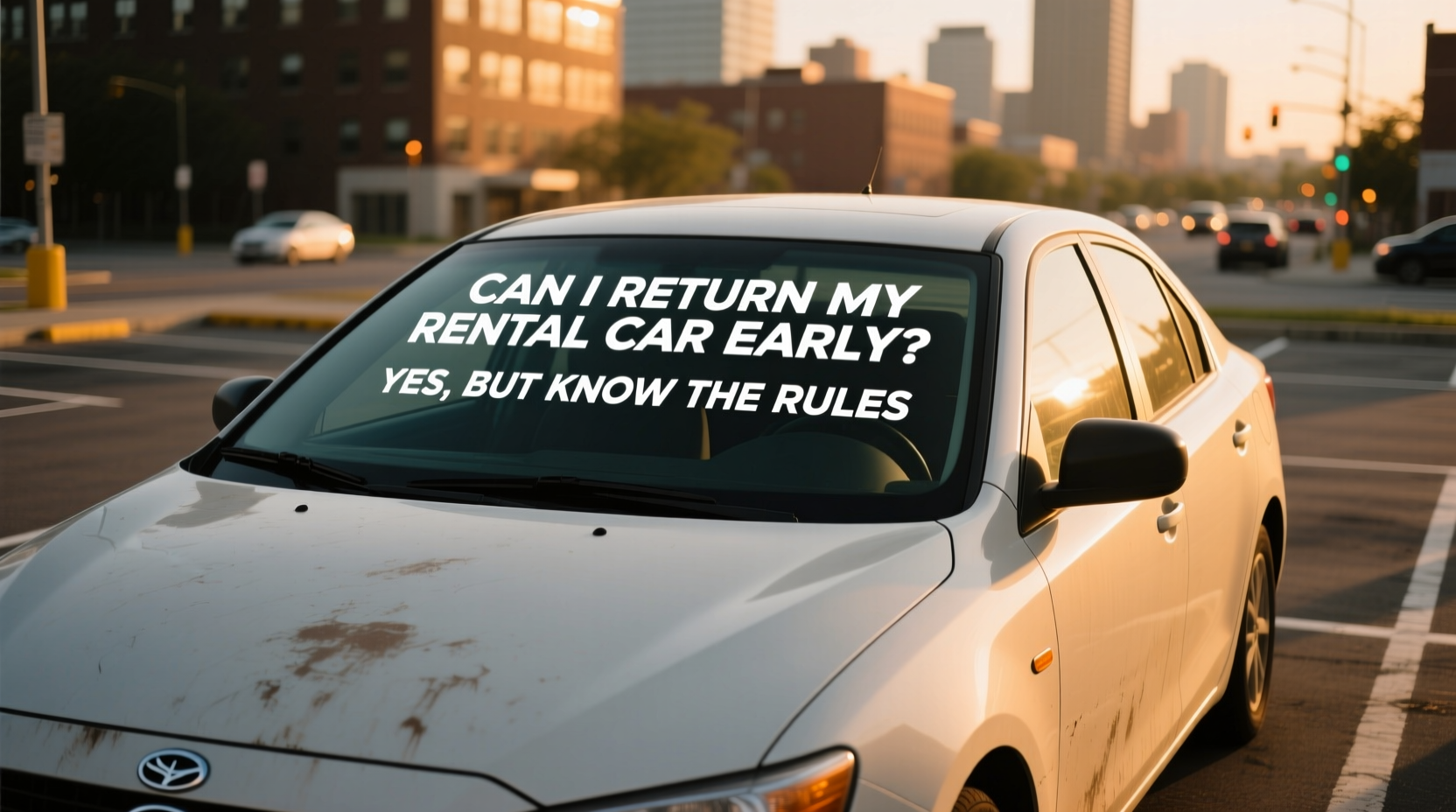 can i return my rental car early