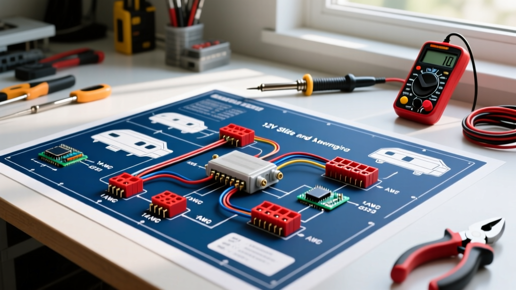 How to Read a Wiring Diagram for RV Slide and Awning Motors