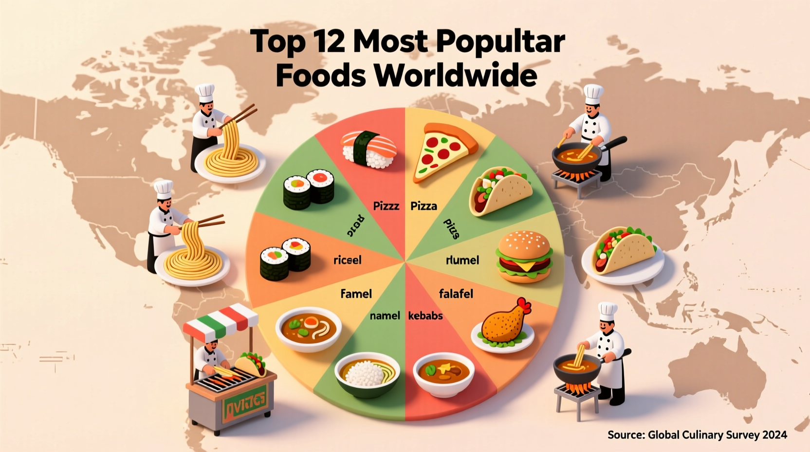 What Is the Most Popular Food in the World? Data Revealed