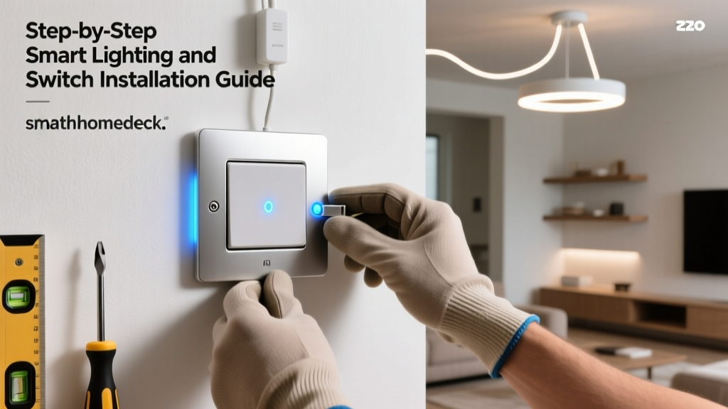 Step-by-Step Smart Lighting and Switch Installation Guide