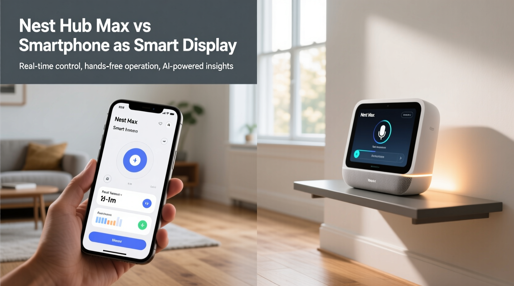 is the nest hub max worth it compared to using a smartphone as smart display