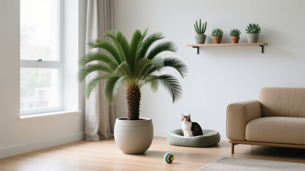 Cycas Plant Indoor Care for Cats: Safe & Vet-Approved