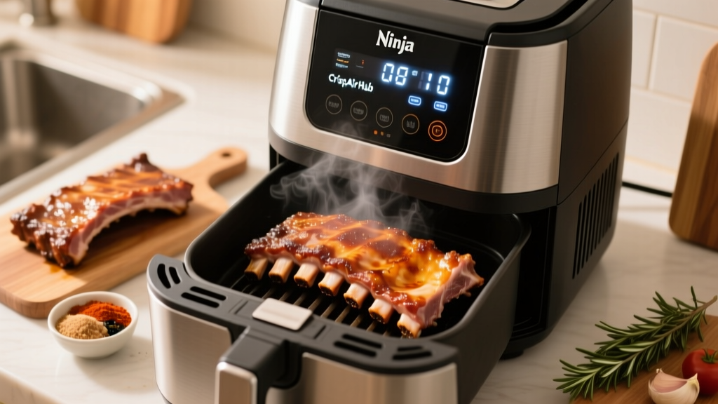 Crispy Country Ribs in Ninja Foodi (Easy!) | CrispAirHub