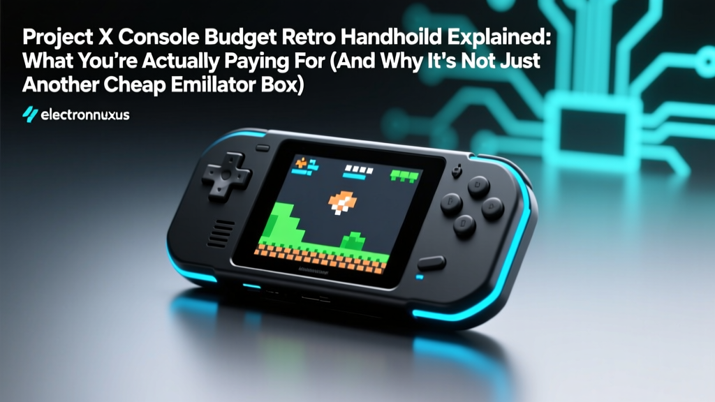 Project X Console Budget Retro Handheld Explained: What You’re Actually Paying For (And Why It’s Not Just Another Cheap Emulator Box)