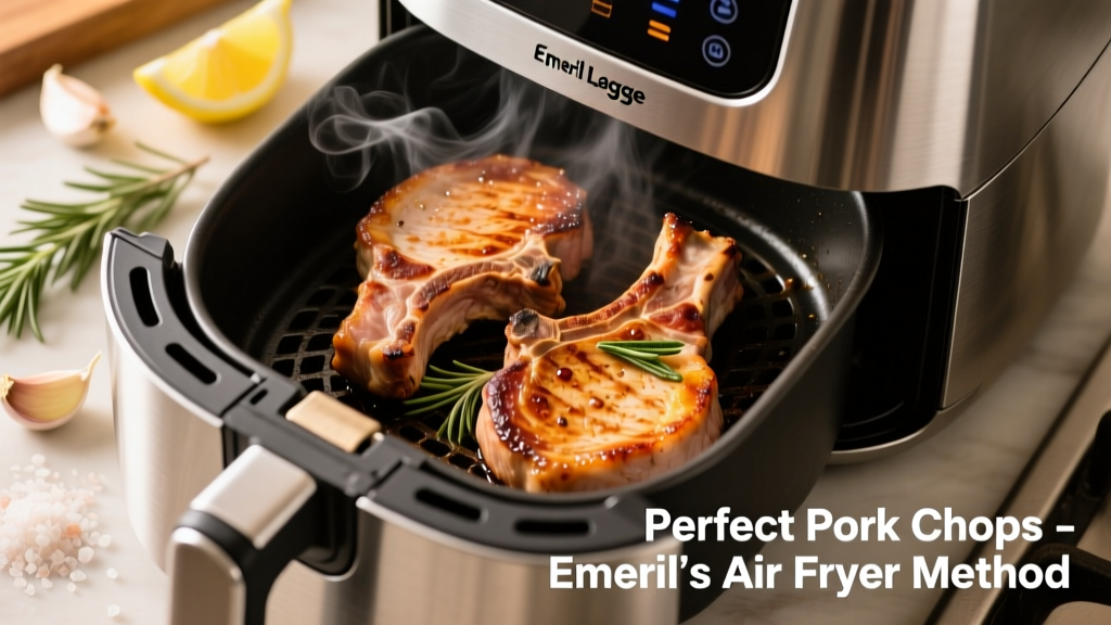 Perfect Pork Chops in an Emeril Lagasse Air Fryer