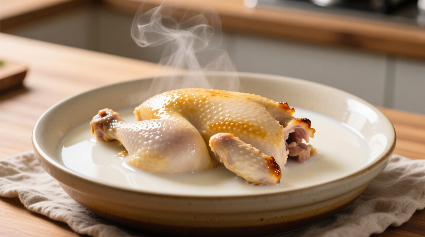 Braise Chicken in Milk for Exceptionally Juicy Meat: Science-Backed Method