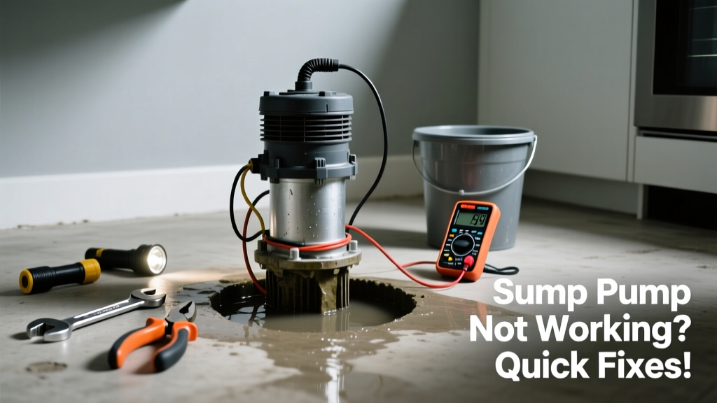 Sump Pump Not Working in Kitchen: Quick Fixes