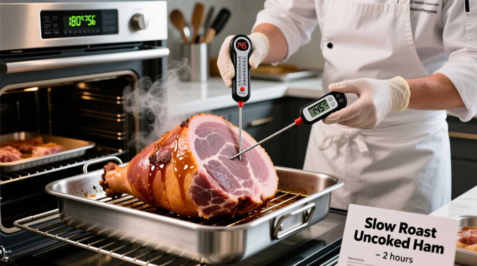 how do you cook a uncooked ham