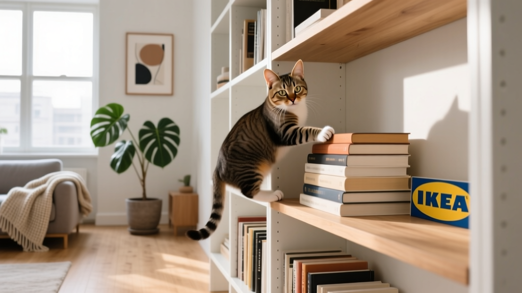 Why Your Cat Keeps Scaling IKEA Bookshelves & Knocking...