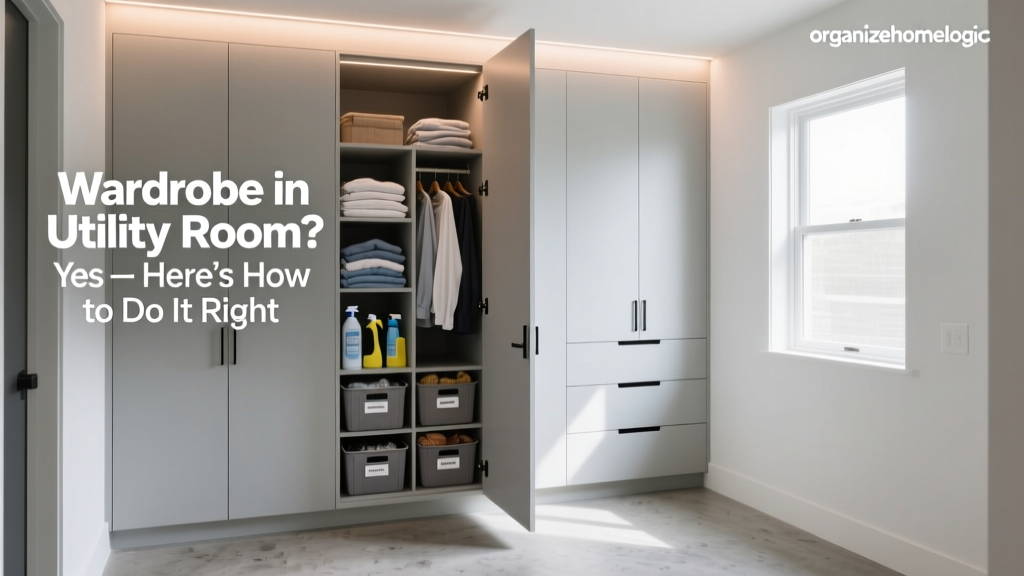 Wardrobe in Utility Room? Yes — Here’s How to Do It Right