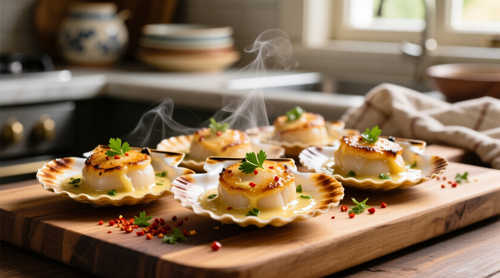 Perfect Garlic Butter Baked Scallops: Restaurant-Quality at Home