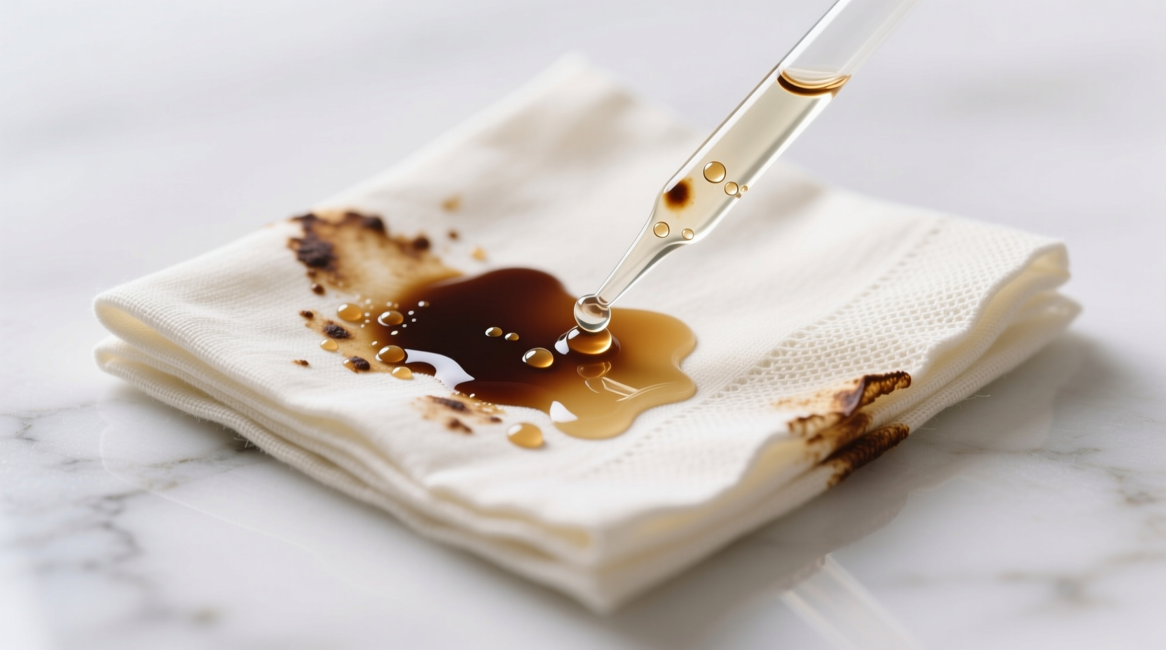 how to remove soy sauce stains from linen napkins