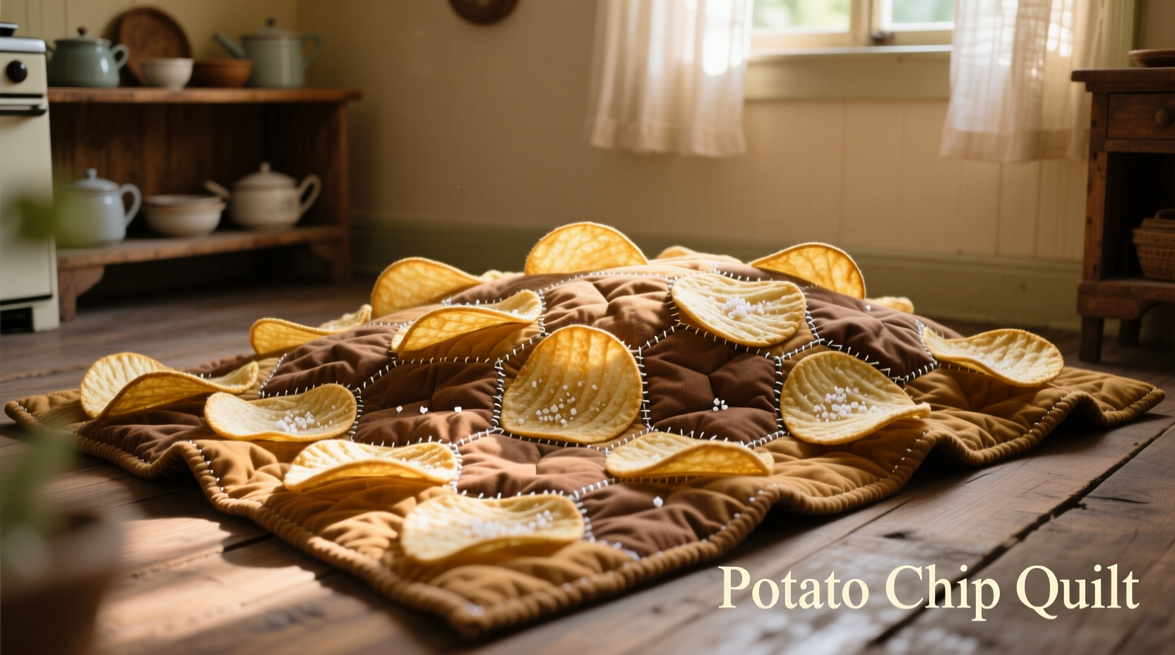 Potato Chip Quilt: Master the Curved Piecing Technique