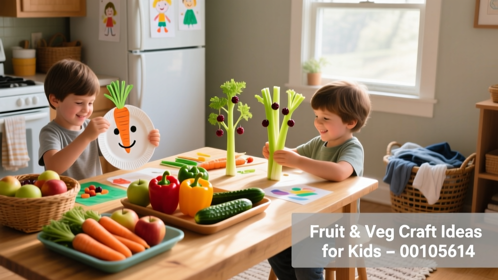 12 Hands-On Fruits and Vegetables Craft Ideas That Build Fine Motor Skills, Nutrition Awareness, and Creative Confidence
