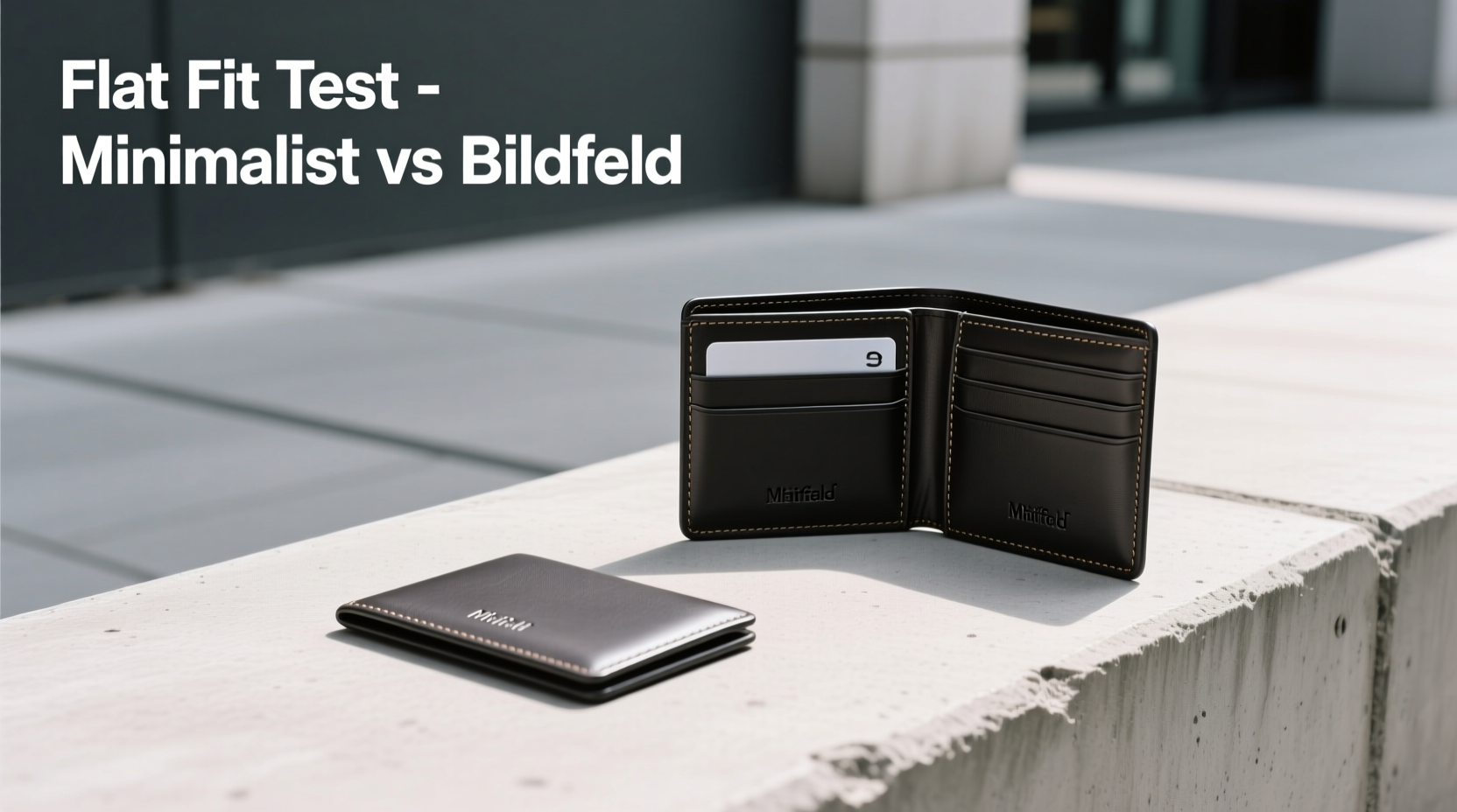 minimalist wallet vs bifold which keeps your back pocket flatter and more comfortable