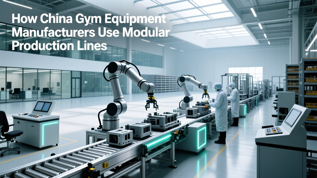 How China Gym Equipment Manufacturers Use Modular Production Lines