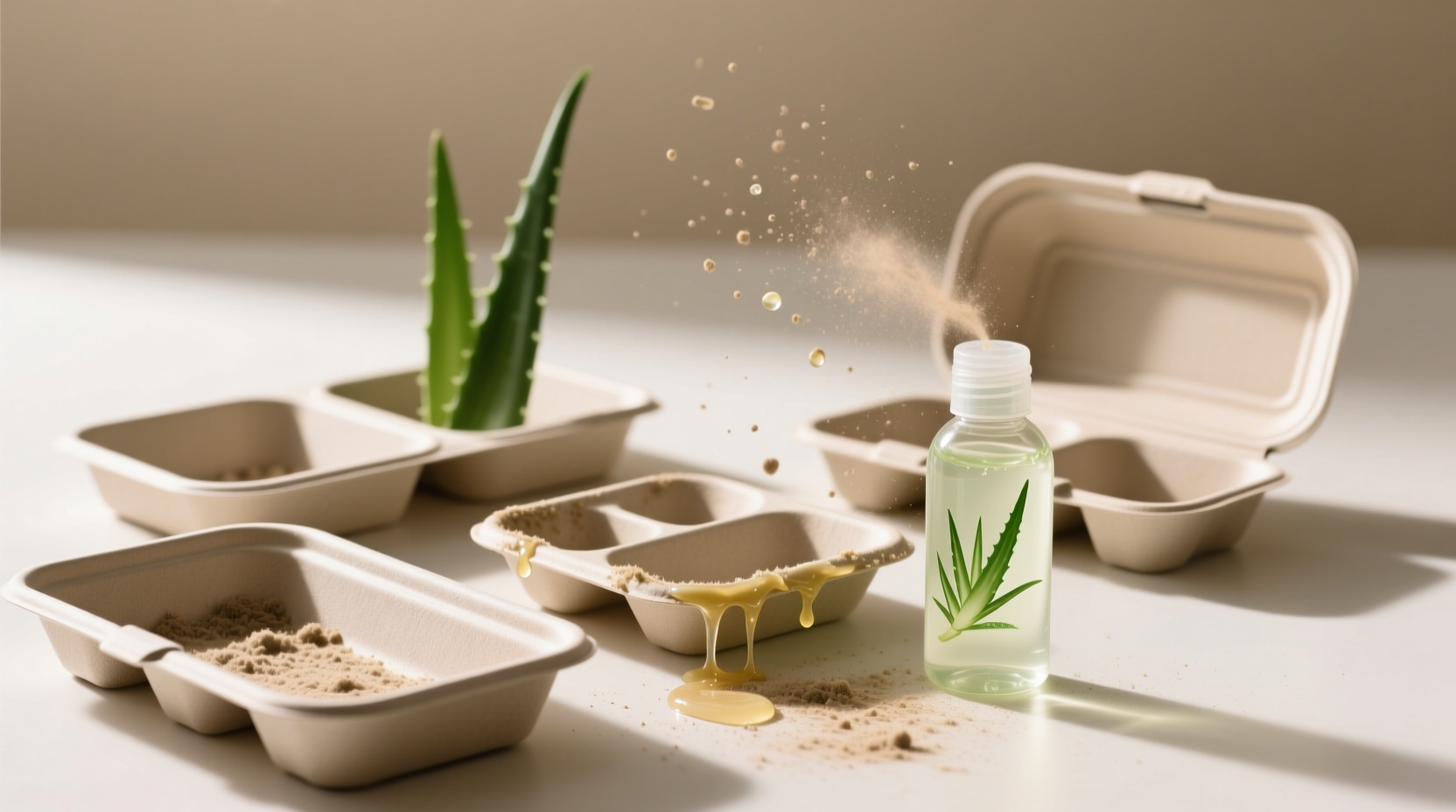eco friendly cleaning tips compostable vs aloe vera