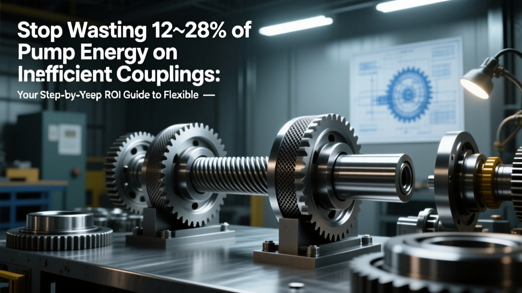 Boost Pump Efficiency: Flexible Coupling Energy Savings