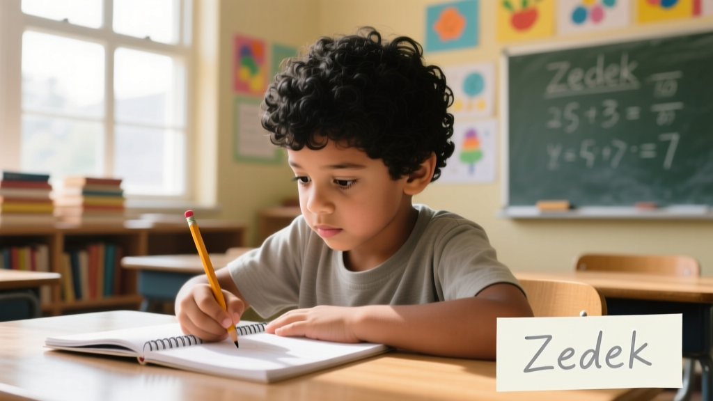 Zedek: Evidence-Based Social-Emotional Learning for Early Childhood Development