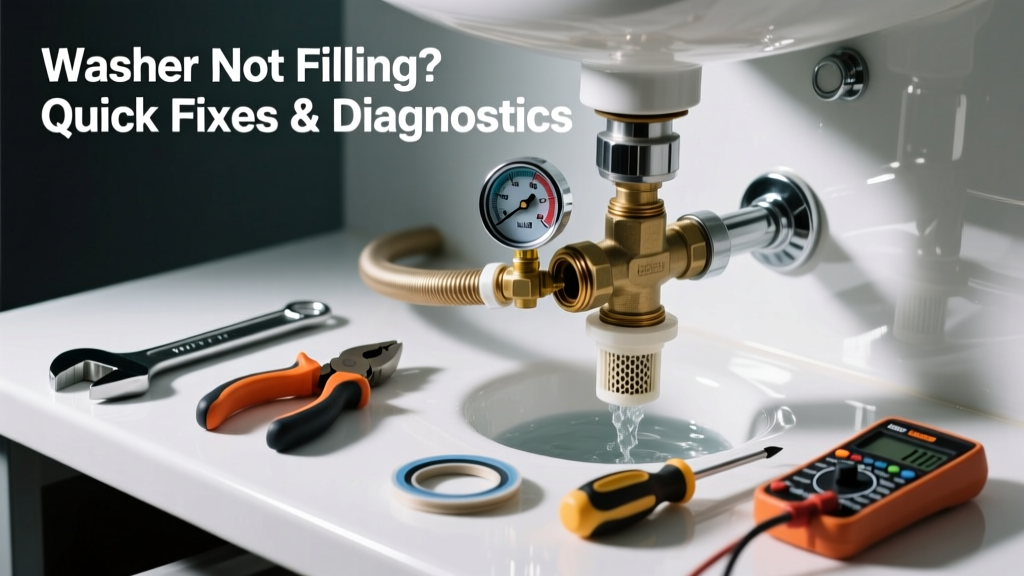 Washer Not Filling in Bathroom: Quick Fixes & Diagnostics