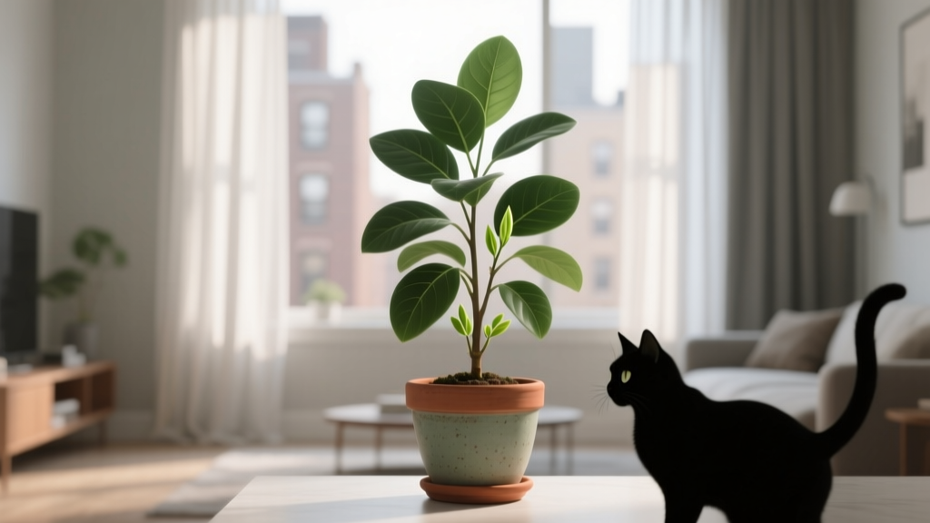 Toxic to Cats? Indoor Plant Size at 8 Weeks