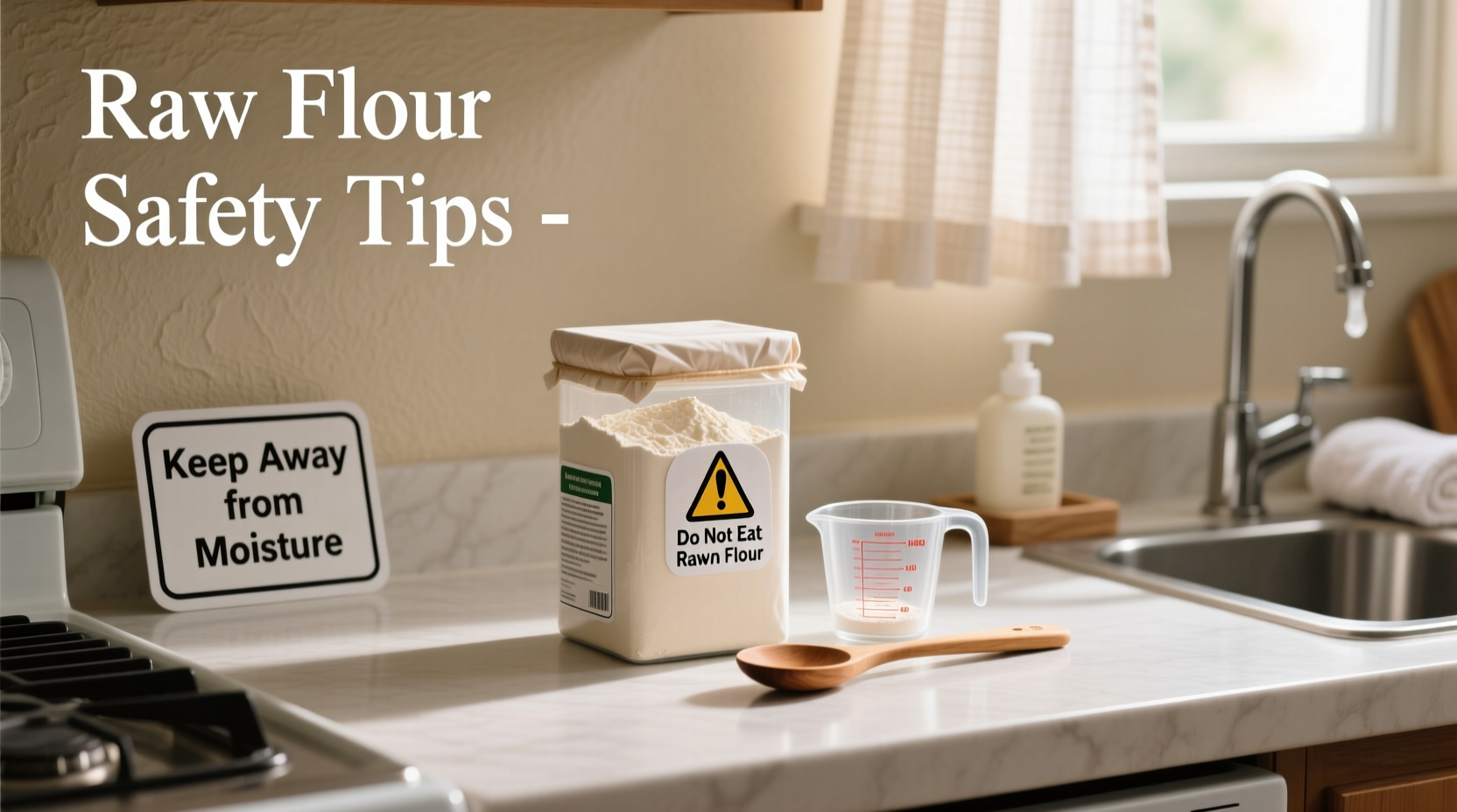 raw flour safety tips
