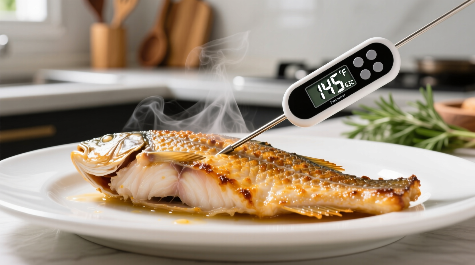 what temperature is fish cooked