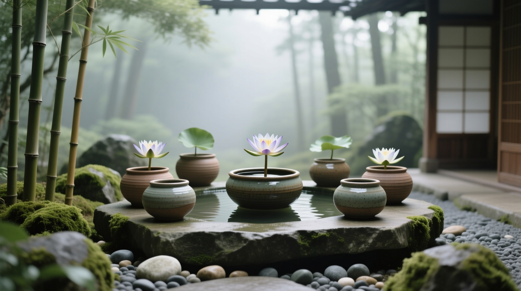 water container garden