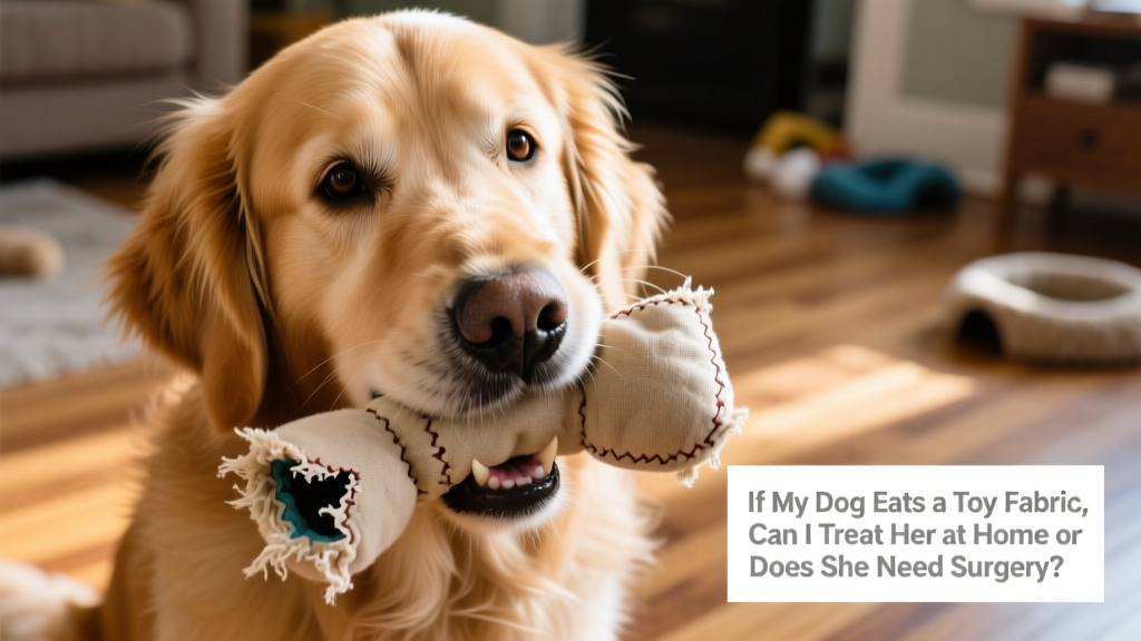 Close-up of a dog gently chewing on a soft fabric toy, showing texture and stitching
