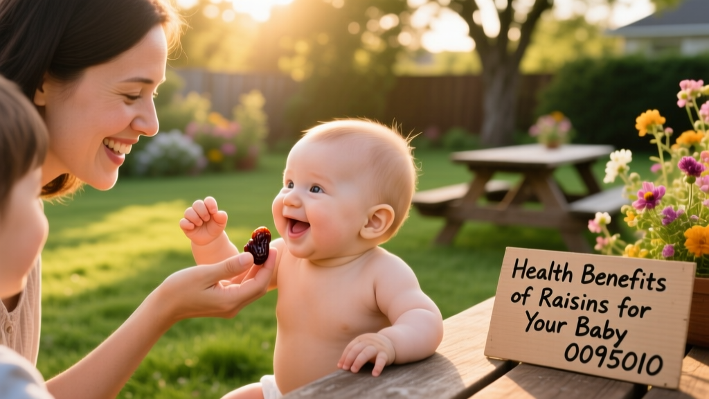 Health Benefits of Raisins for Your Baby: Nutrition, Safety, and Practical Feeding Guidance